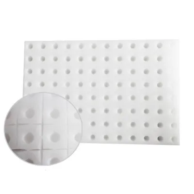 Immagine prodotto di Spugna per la germinazione delle piantine, adatta alla coltivazione idroponica, bianca, 30 x 20 x 2,5 cm