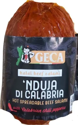 Produktbild von Nduja Rindfleisch halal di Calabria 200g - Geca
