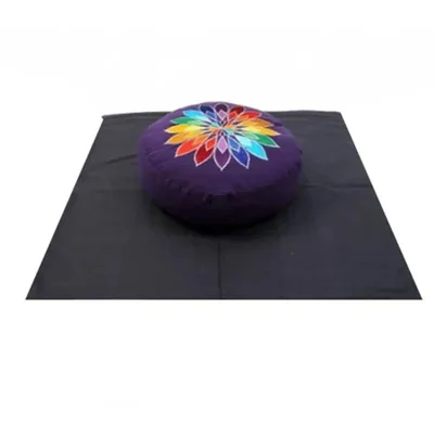 Produktbild von Meditations SET violett Vielfarbige Blume -- 65x65x5cm