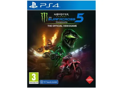 Produktbild von Monster Energy Supercross - The Official Videogame 5 (PS4)