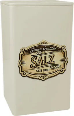 Produktbild von Lebensmittel Vintage Salz Dose 900ml