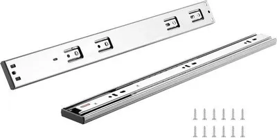 Produktbild von 6 Paar 558,8 mm Ladegeleiter, Robuste Stahleleiter mit Vollentzug, Rund, 100 lbs Tragfähigkeit.