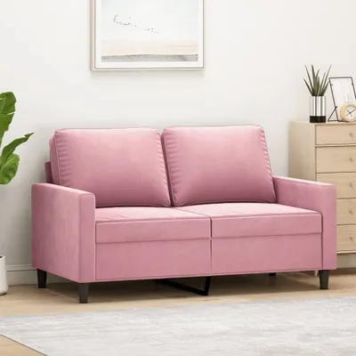 Produktbild von Maison Exclusive - 2-Sitzer-Sofa Rosa 120 cm Samt