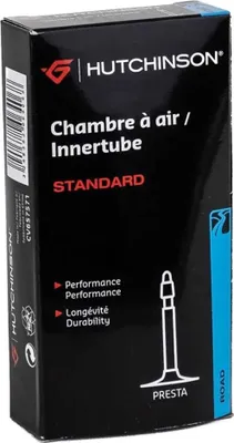 Produktbild von Hutchinson Standard Presta 48 Mm Mtb Fahrradschlauch Schwarz 26´´ / 2.30-2.85 Schwarz 26´´