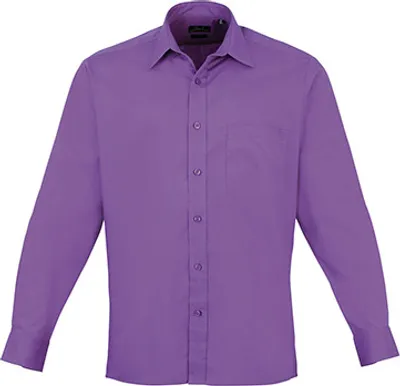 Immagine prodotto di Camicia da uomo a maniche lunghe in popeline