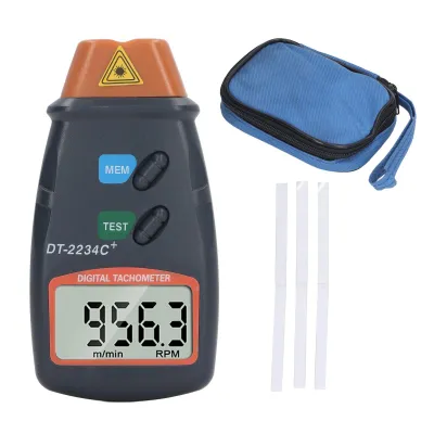 Obrázok produktu pre Digitálny laserový tachometer - bezkontaktný tachometer pre sústruhy