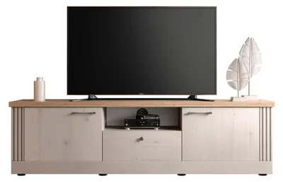 Image de CALICOSY - Meuble TV 1 niche, 2 portes et 1 tiroir L211 cm - COUNTRY