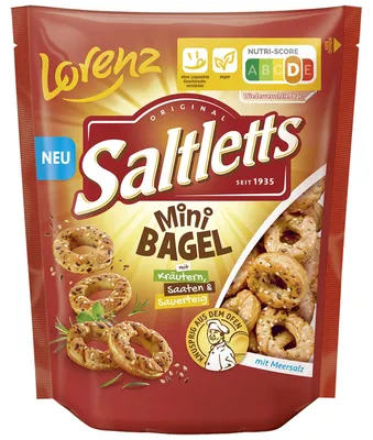Immagine prodotto di Saltletts 88801 Saltletts Mini Bagel Kekse 100,0 g