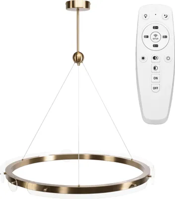 Image de Lampe Suspendue Toolight Led APP1549-CP Brush Gold