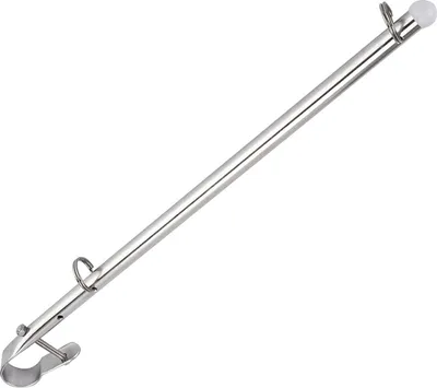 Produktbild von Flaggenmast für Boot - Edelstahl Schienenbeschlag - 40cm