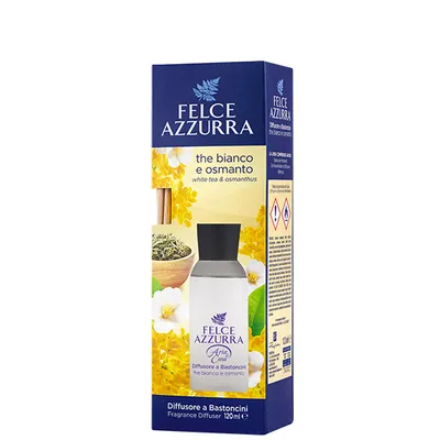 Produktbild von Bastoncini Deodoranti Die Bianco/OSM Duftstäbchen 120ml - Felce Azzura