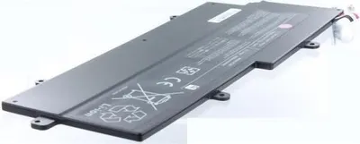 Produktbild von Akku für Toshiba Portege Z930-108 Li-Pol 14,8 Volt 3000 mAh schwarz.