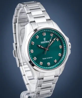 Obrázok produktu pre Dámske hodinky Festina Solar Energy Green Petite
