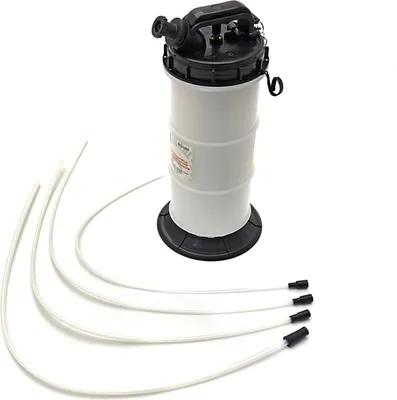 Immagine prodotto di Pompa trasferimento olio e liquidi manuale, pompa per l'estrazione di gasolio olio lubrificante,pompa travaso , 600 ml Hbm