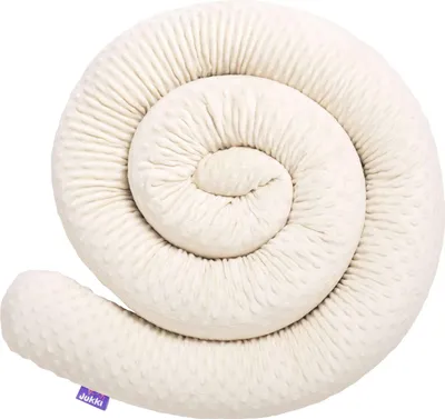 Produktbild von Ecru Minky schlange Bettumrandung 300cm