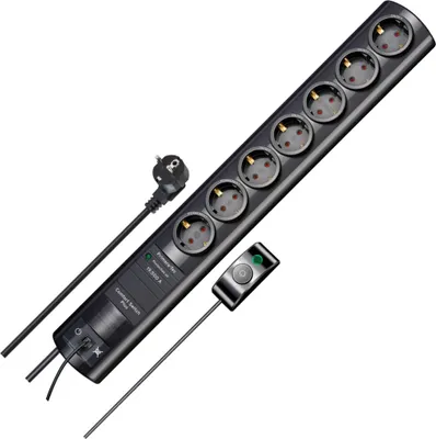Produktbild von Brennenstuhl 1153300467, 7 AC-Ausgänge, Typ F, 230 V, 16 A, 3500 W, Typ F