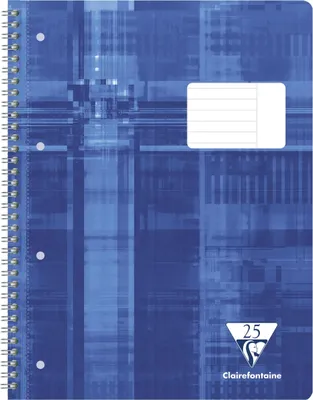 Produktbild von Clairefontaine 5x Collegeblock DIN A4+ 80 Blatt Lineatur liniert - Blau 68225C