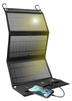 Immagine prodotto di SBS Caricatore Caricabatterie Portatile Solare Da 21 Watt