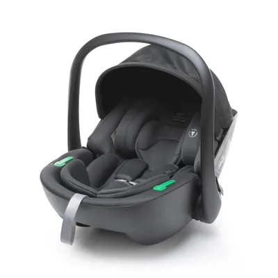 Produktbild von 4Baby Neo i-Size Kindersitz Gruppe 0+ für Neugeborene bis 13 kg (0–15 Monate), Babyschale, RWF, leicht, höhenverstellbar, ECE R129, Graphit