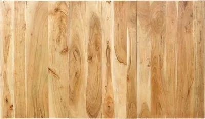 Produktbild von Kopfteil 140 cm Massivholz Akazie, Kopfteile Design Möbel