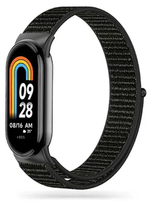 Zdjęcie produktu dla Tech-Protect Nylon Xiaomi Smart Band 8/8 Nfc Czarny