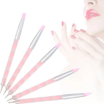 Zdjęcie produktu dla Nail Art Dotting Pen, Nail Pen, Nail Art Pen, Nail Gel Pen, Gel Painting Pen, Nail Magnetic Pen, Magnetic Gel Pen
