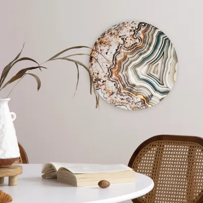 Produktbild von MuchoWow® - Schlafzimmer - Bilder - Der Kreis - Kunst für die Wohnung - Plastik - Kunstdruck - Wandbild
