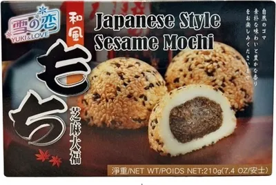 Produktbild von Yuki&Love Mochi Sesam Kuchen 210 g