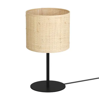 Obrázek produktu pro Lampa LUMINEX RATTAN osvětlení stolní lampa černá