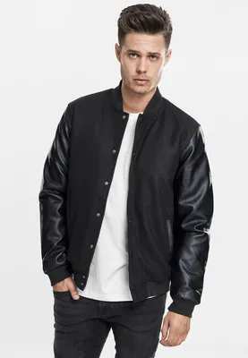 Zdjęcie produktu dla Urban Classics - Oldschool College Jacke schwarz - L