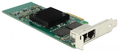 Immagine prodotto di Scheda PCI Express DeLock > 2 x Gigabit LAN - Adattatore di rete - PCIe 2.1 x4 a basso profilo - Gigabit Ethernet x 2