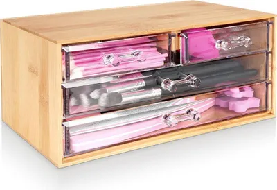 Produktbild von Kosmetikpinsel-Organizer 23x11 cm mit Schubladen