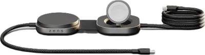 Produktbild von Zens Pro 3 - Kabelloses Ladegerät - 140 Watt - 3 Ausgabeanschlussstellen (USB-C, magnetisch)