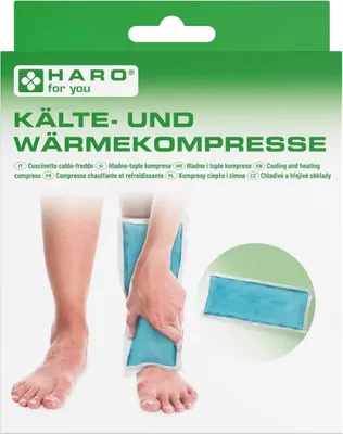 Produktbild von HARO Kalt-/Warm-Kompresse 265 x 120 mm blau