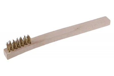 Produktbild von St.Drahtbürste klein, Holz