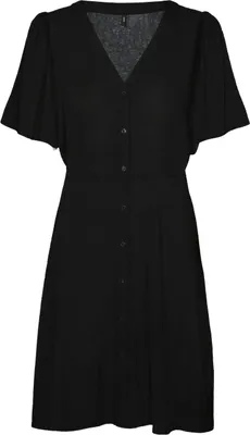 Produktbild von Vero Moda Alba Kurzes Kurzarmkleid Schwarz M Frau Schwarz M