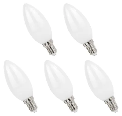 Produktbild von Spectrum E14 LED Lampe 4W 410lm 4000K Neutralweiß 230V 5 Stück