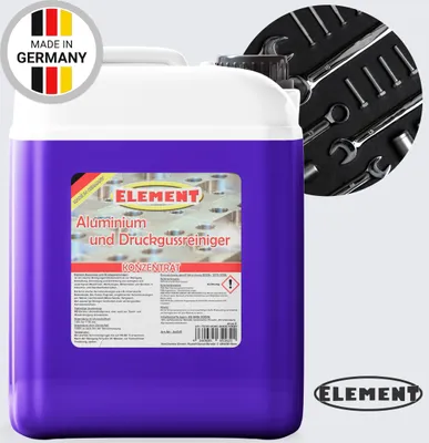 Produktbild von Element Ultraschallreiniger Aluminium und Druckgussreiniger | 5 Liter | Spezialreiniger Konzentrat Aluminiumreiniger