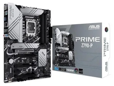 Zdjęcie produktu dla Płyta główna ASUS PRIME Z790-P, Intel Z790, LGA 1700, DDR5, ATX, Obsługa do 128GB RAM