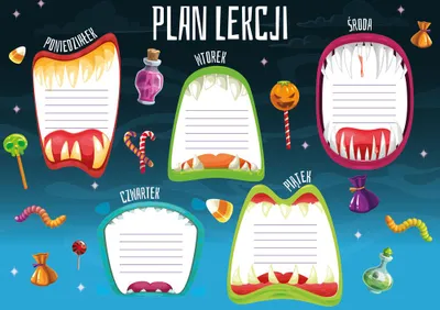 Immagine prodotto di Plan lekcji Wampiry A5