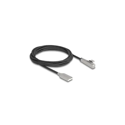 Obrázok produktu pre DeLOCK 80767, 2 m, USB A, USB C, USB 2.0, 0,48 Gbit/s, Čierna, Strieborná