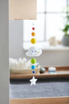 Produktbild von HABA Mobile Regenbogenwelt, Universal, Nachtlicht, Buche, Polyamid, Polyester