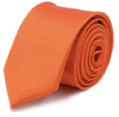Immagine prodotto di CHPN - Cravatte - Cravatta arancione - Cravatta stretta - Cravatta - Cravatta arancione - Poliestere - Universale - Accessorio - Cravatta arancione - Cravatta elegante