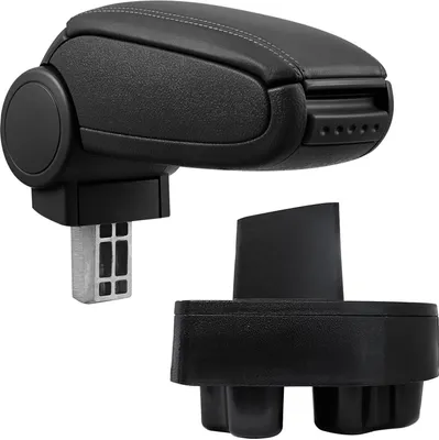 Immagine prodotto di Bracciolo centrale MAL rivestimento in pelle nero per Opel Corsa C 2000-2006