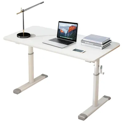 Image de Bureau réglable en hauteur manuellement, avec un grand plateau