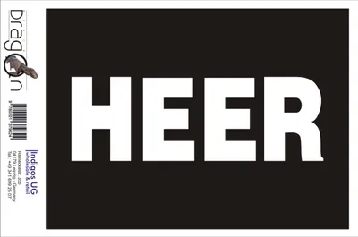 Produktbild von Aufkleber / Autoaufkleber - JDM / Die cut / Auto / OEM - Heer - 150x50 mm silber - Heckscheibe / Heckscheibenaufkleber