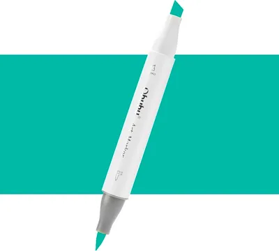 Zdjęcie produktu dla OHUHU dwustronny pędzel i dłuto, G4 Mint Green Light