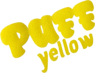 Produktbild von Signmart - PUFF Flexfolie / HTV in 20 x 30cm - YELLOW