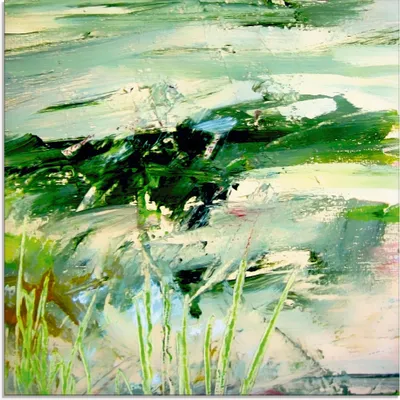 Produktbild von ARTland Glasbild Kunst Natur Größe: 20x20 cm