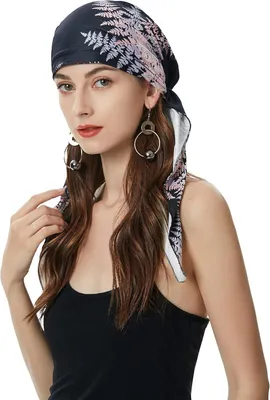 Obrázek produktu pro Omgoods - Letní čepice - Šátek/Tunika - Pro pacienty s chemoterapií - Lehká - 100% polyester - Jedna velikost (56-58 cm) - Šátek na hlavu